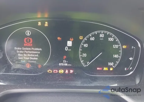 2021 Honda Accord Ex-L из США, поврежденный, VIN 1HGCV1F58MA071472